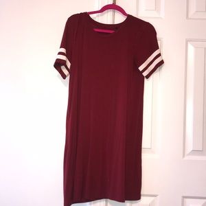 Burgundy Ballpark Dress Women’s M
